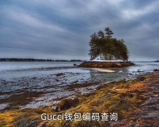 Gucci钱包编码查询