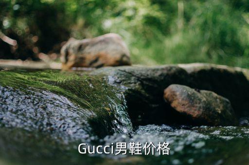 Gucci男鞋价格