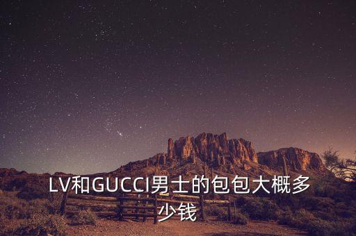  LV和GUCCI男士的包包大概多少钱