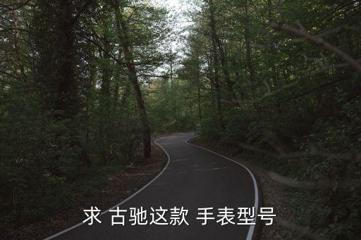 求 古驰这款 手表型号