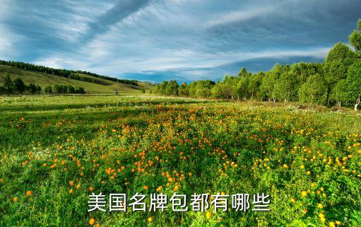 美国名牌包都有哪些